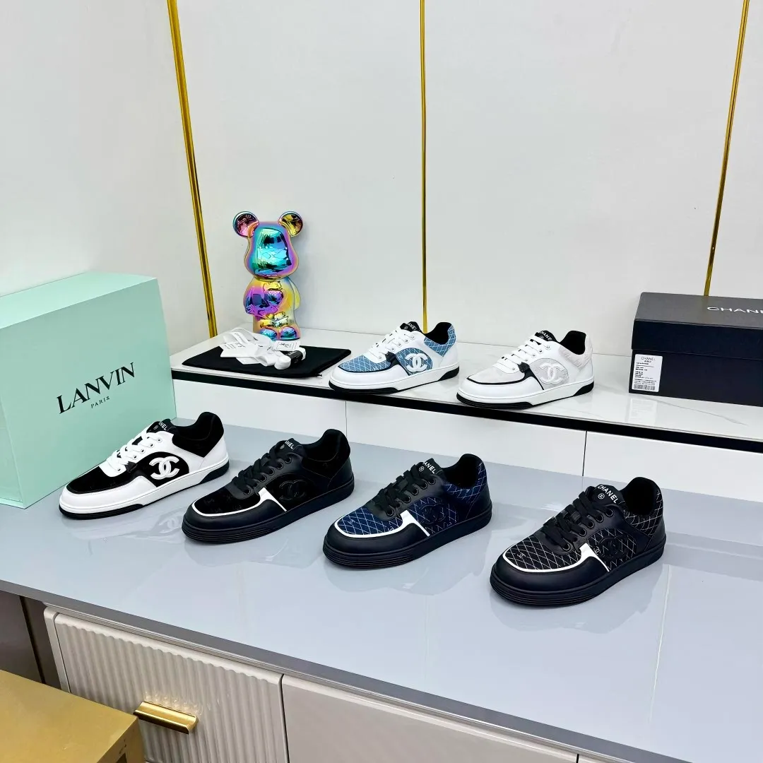 👟👟Ex-factory price 620👟👟High quality! ! ! CHANEL Chanel 25A latest thick-soled casual sports shoes. The counter is synchronized. The counter is very popular. It is a shoe that is very difficult to buy. The most popular thick-soled casual shoes on the Internet. As you can imagine, the most popular thick-soled casual shoes can not be missed. It has both good looks and comfort. Simple and versatile. The thick sole increases the height and is super versatile. Whoever wears it will look better. Upper: cowhide stitching. Lining: breathable mesh. Outsole: TPU original outsole. Size: 35-41 👉